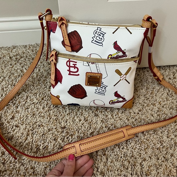 Dooney & Bourke St Louis Cardinals crossbody - Picture 3 of 7